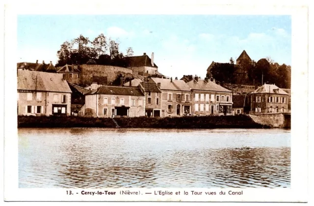 (S-111734) FRANCE - 58 - CERCY LA TOUR CPA ARTISTIC ed.