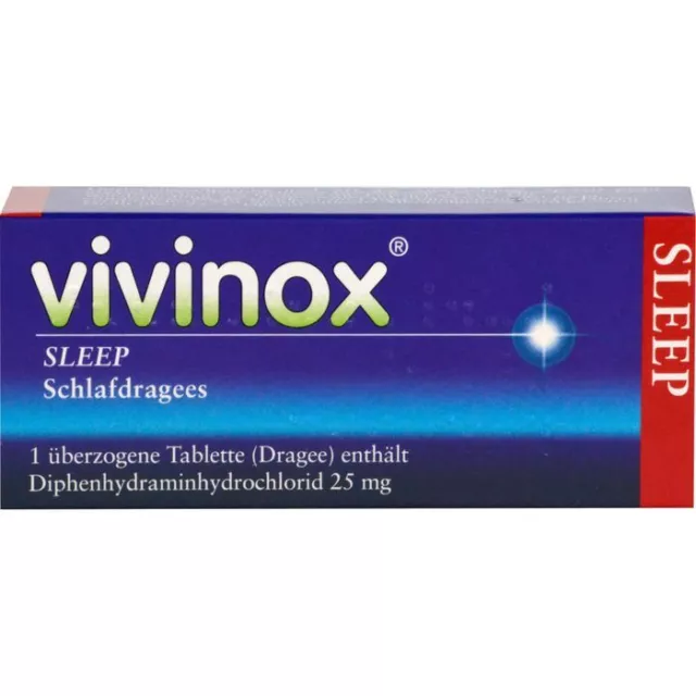 VIVINOX Sleep Schlafdragees überzogene Tab. 04132508