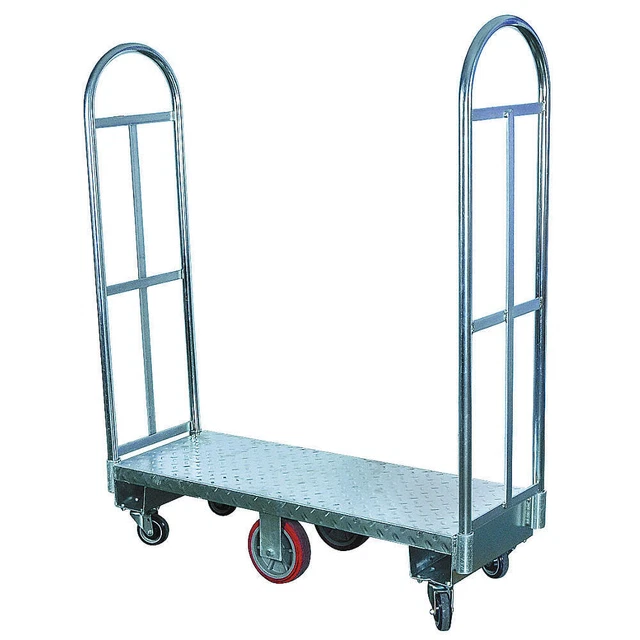 DAYTON 4VMC8 U-Boat Platform Truck,2000 lb.
