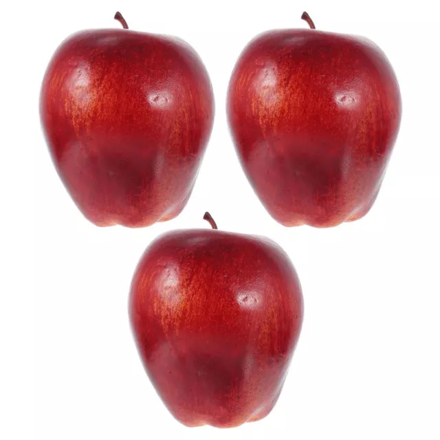 3 pz Simulazione Modello Frutta Serpente Rosso Modelli Schiuma Alta Densità Schiuma