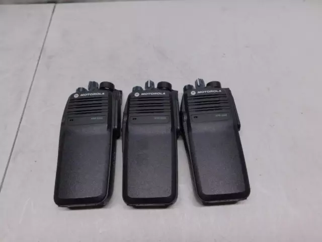 LOT OF 3 MOTOROLA XPR6350 Mobile Handheld Radio #R016