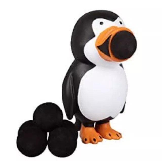 Penguin Popper Foam Ball Launcher Toy by Hog Wild with 6 Balls