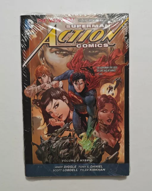 Superman Action Comics: Hybrid Vol. 4 Hardcover HC DC NEW 52 (#19-24) SEALED NEW