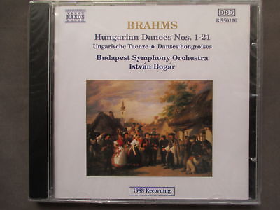 Brahms - Hungarian Dances Nos. 1-21, Ungarische Taenze - Bogar - CD Neu OVP NEW
