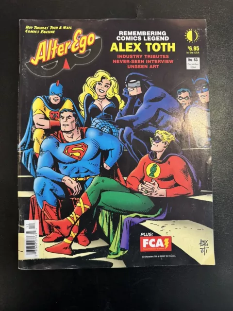 Alter Ego Magazine #63 2006 (TwoMorrows Publishing) Alex Toth