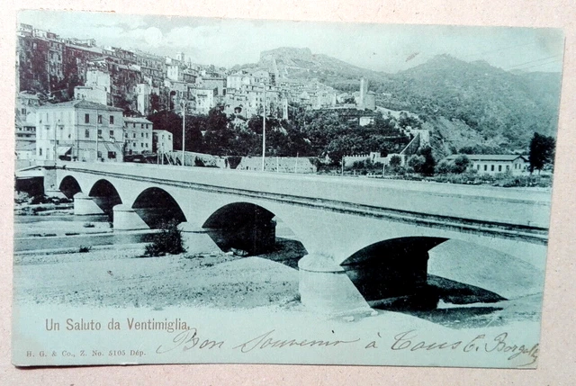 Un Saluto Da Ventimiglia - 1903