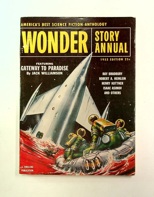 Wonder Story Annual Pulp Vol. 2 #1 FN- 5.5 1953