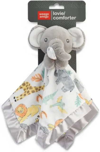 Baby Lovie Comforter Security Blanket - Ernie Elephant
