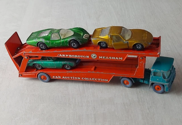 Matchbox guy warrior car transporter outlet