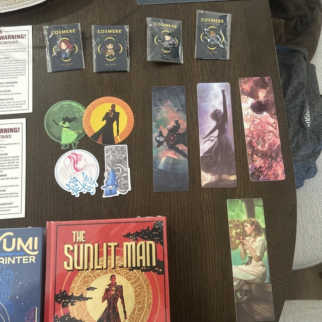 BRANDON SANDERSON KICKSTARTER Projet secret Complet (14), scellé