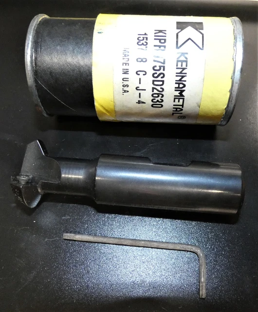 Kennametal 30° Chamfer Mill 3/4" Indexable KIPR075SD2630, 153718 C-J-4