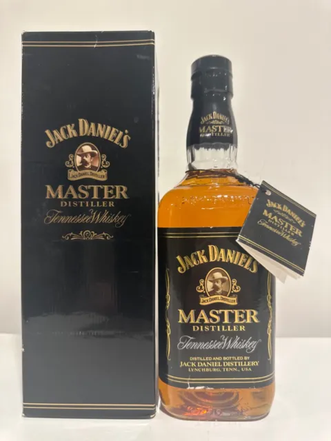 Jack Daniels Heritage 1990’s Master Distiller 750ml  Box/Tag/Rare!