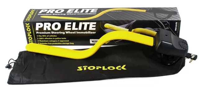 Blocage du volant antivol Stoplock Pro Elite pour Mercedes Classe C et Classe E 2