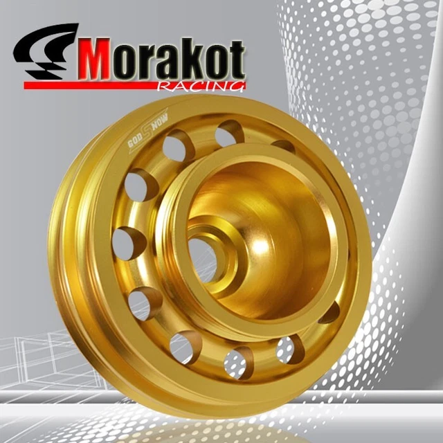 Honda Civic 88-00 EK EG EF D15/D16 Engine Aluminum Under drive Crank Pulley Gold