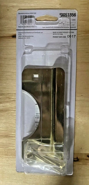 Gatehouse Brass Plated Latch Shield 0051856 - NEW IN PACKAGE