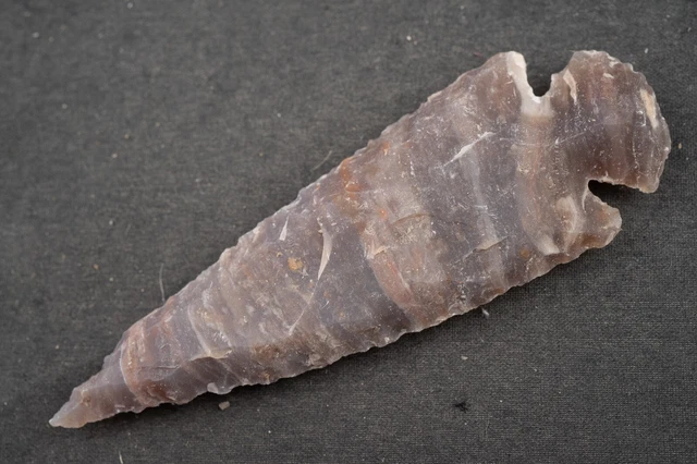 4" Flint Spearhead Ohio Collection Spear Point Knife Blade Arrowhead 920