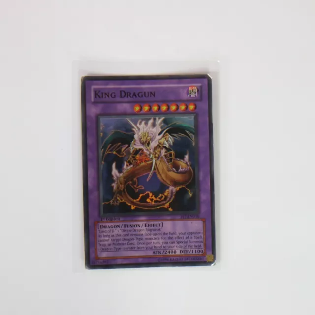 King Dragun FET-EN036 1st Edition Super Rare Mp - Yu-Gi-Oh! 1