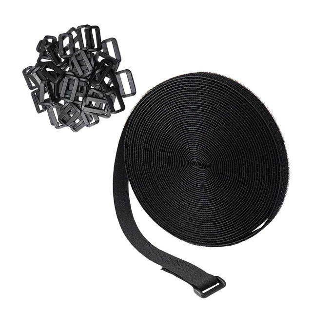 Zerodis Attaches De Câble De Fixation Réutilisables 15 Pièces Sangles