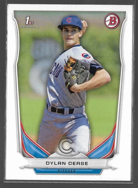DYLAN CEASE 2014 Bowman Draft Picks Prospects 1ère RC #DP79 Cubs