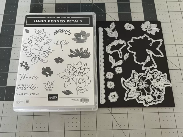 Stampin' Up! HAND-PENNED PETALS Stamps & PENNED FLOWERS Dies