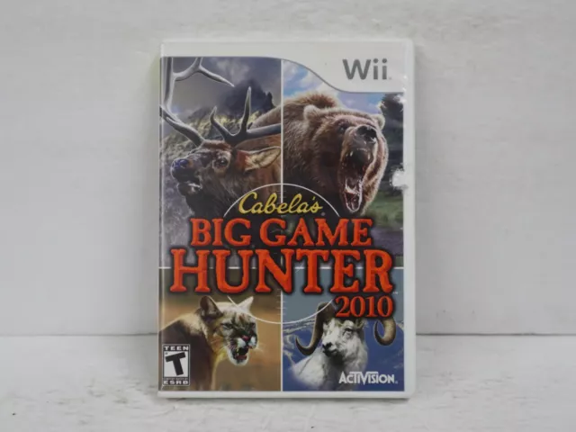 CABELA'S BIG GAME Hunter 2010 (Nintendo Wii, 2009) CIB $9.99 - PicClick