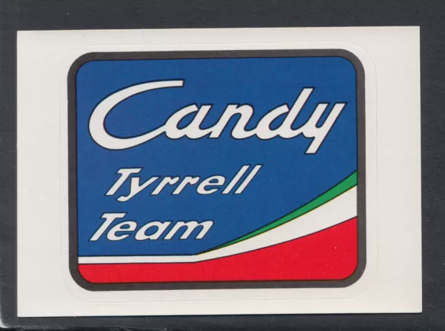 Panini F1 Grand Prix Sticker, No 42 Candy Tyrrell Team, Motor Racing, Sports