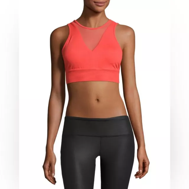 Alo Yoga Jubilee Yoga Sports Bra Red Size XS