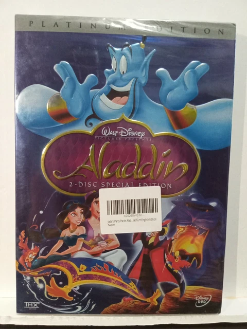 Aladdin DVD, 2-Disc Special Edition - Platinum Edition -Walt Disney - Sealed New