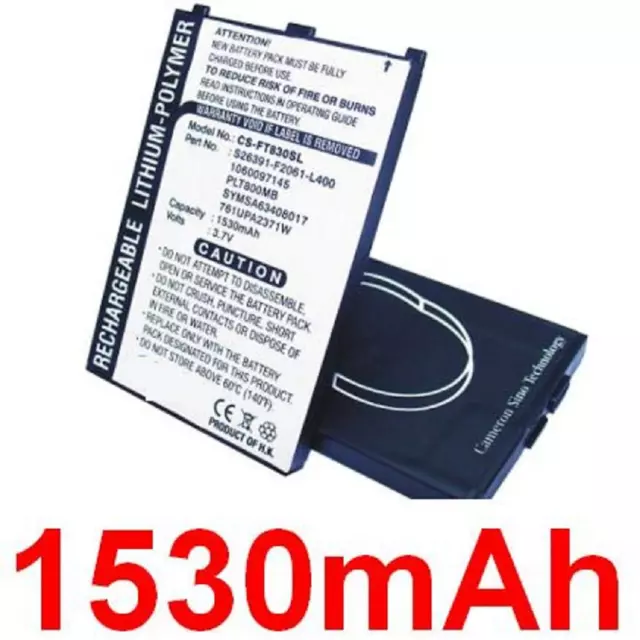 Batterie 1530mAh type PLT800MB  Pour Fujitsu Siemens Loox T800 T810 T830