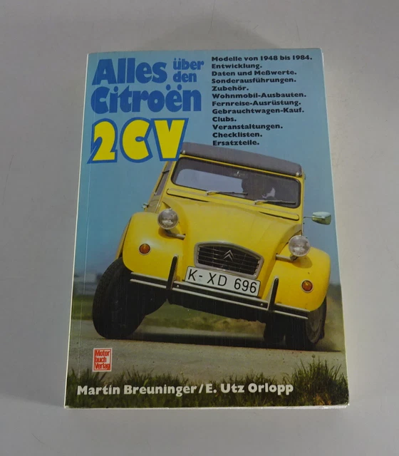 Manuel Tout Toute Les Citroen 2cv Tous Modèles De 1948 1984 Eur 27