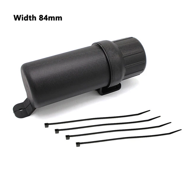 Tube à Outils étanche Moto 125mm - Rangement Universel Pour ATV, UTV Avec Bandes