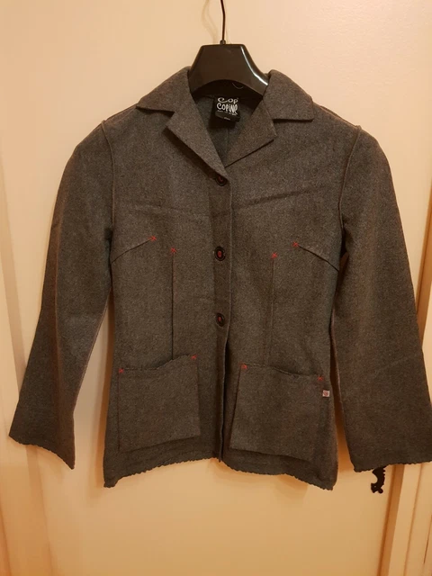 A - Veste à Capuche Noire Cop Copine Modèle Virginia Taille 2 EUR 20,00 - FR