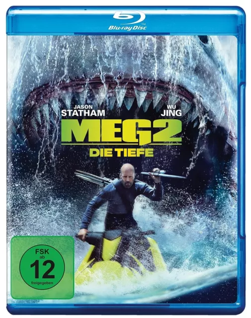 Meg 2: Die Tiefe (Jason Statham) BlU-RAY NEU OVP