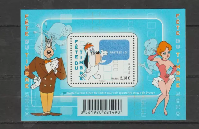 France YT  n°4152 "Fête du timbre de 2008 Droopy"   neuf