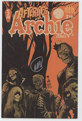 Afterlife With Archie 5 A 2014 VF Francesco Francavilla Signed Roberto Aguirre S