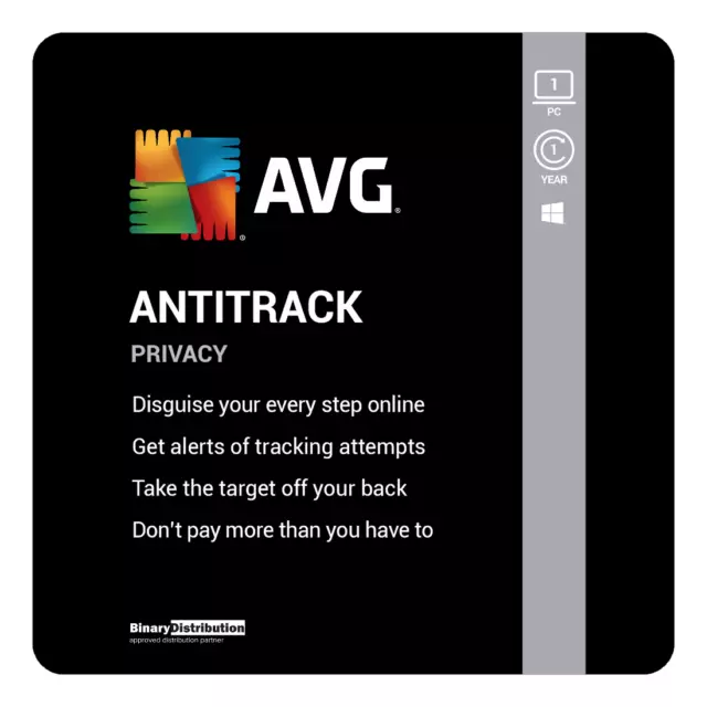 AVG AntiTrack 2024 - 1 PC - 1 Year [Download]
