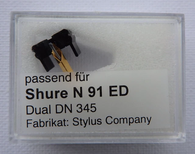 Nadel Für SHURE N 91 G GD MG E ED Dual DN 330 - HT Audio