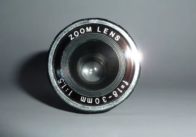 Objectif Zoom Lens 18-30 Mm Pour Projecteur 8 Mm Et Super 8 Mm