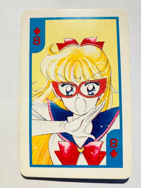 Serena 8 Sailor Moon Playing Card by Nakayoshi magazine From Japan 1992 F/S