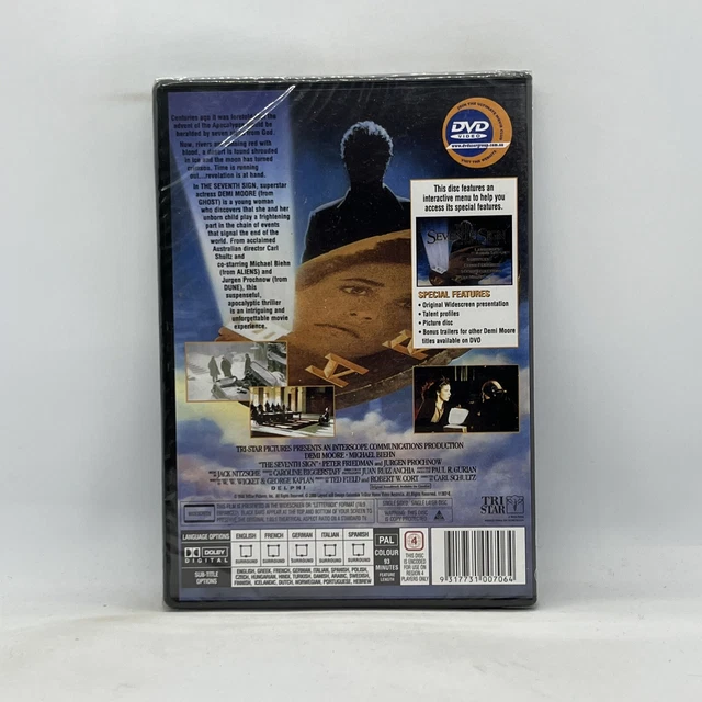 THE SEVENTH SIGN Demi Moore Very Rare OOP DVD Brand New Sealed Movie ...