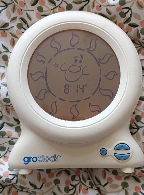Gro Clock Entrenador del Sueño - Groclock - Temporizador de Vigilia Niños Reloj de Crecimiento Modelo HJ008