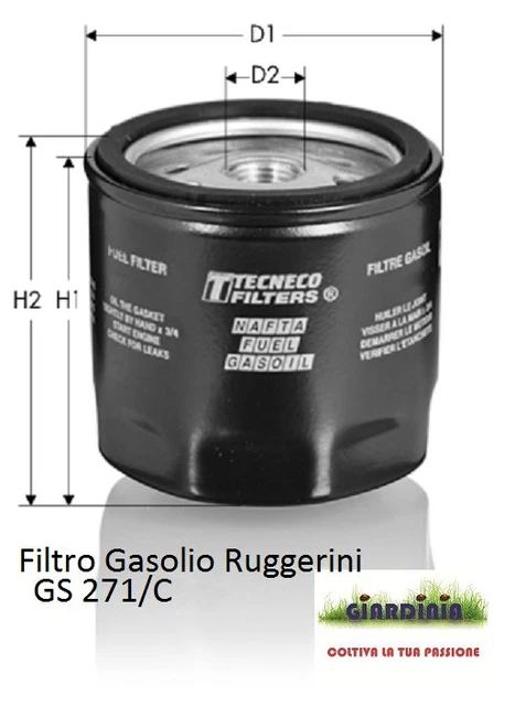 Filtro Olio Per Motori Lombardini 15LD - Duedi Online Store - Foto 9