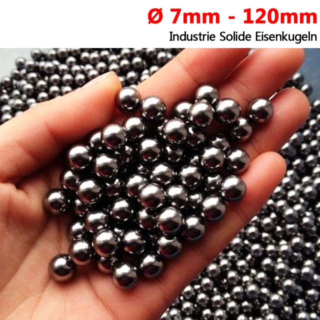 Sfere in ferro solido Ø 7 mm - 120 mm industria catapulta sfere sfere ad alta precisione