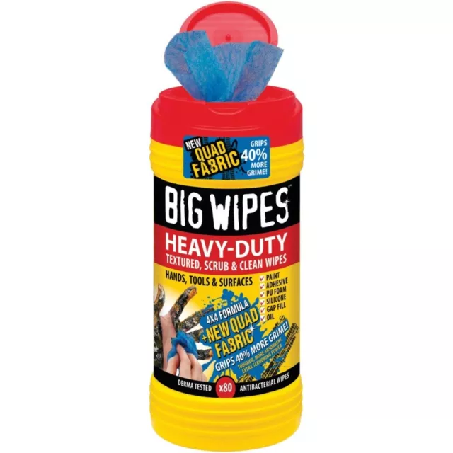 Toallitas limpiadoras de doble cara BIG WIPES 40 toallitas