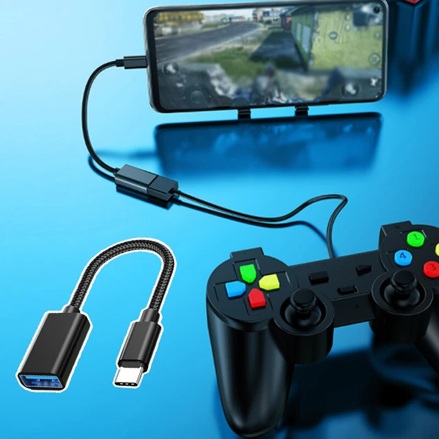 Cavo Adattatore OTG USB-C A USB 3.0 Per Nokia G50: Collega Chiavette E Mouse Al Telefono (21 Cm) - 3