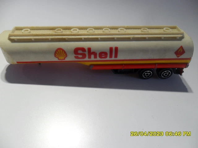 Lot Majorette France - Camion BERNARD Citerne SHELL + Blister Export USA