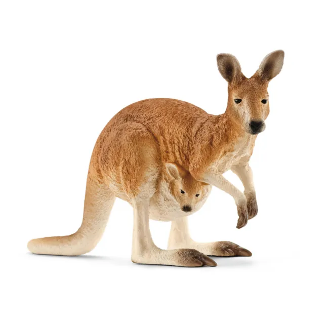 SCHLEICH Wild Life Kangaroo Toy Figure (14756)