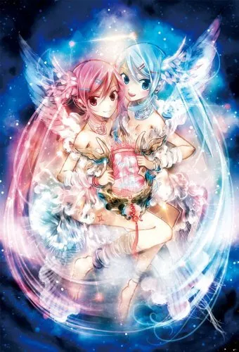 1000 pieces glowing puzzle gemini TWINS OF FATE 49x72cm