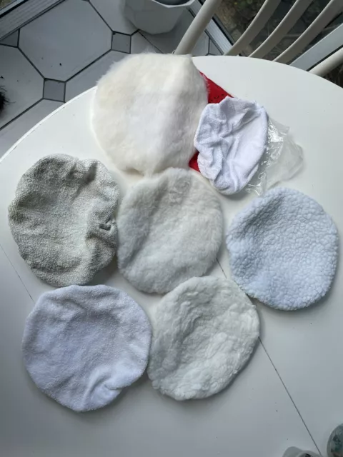 Cofani lucidatura e finitura 3 asciugamani, 4 lamelle, Halfords x 7:2 usati: 5 nuovi