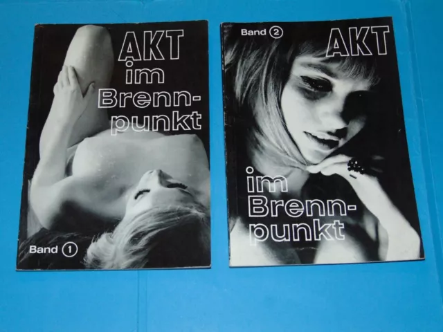 Freya-Verlag - AKT im Brennpunkt - Band 1 +2 - Aktfotografie 1960er Jahre